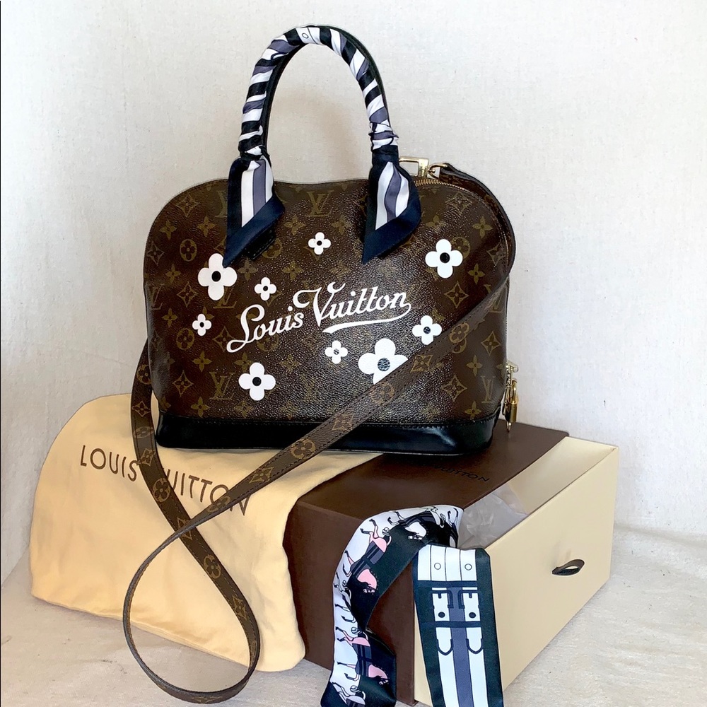 🎭SOLD🎭. Custom LV Alma Bundle